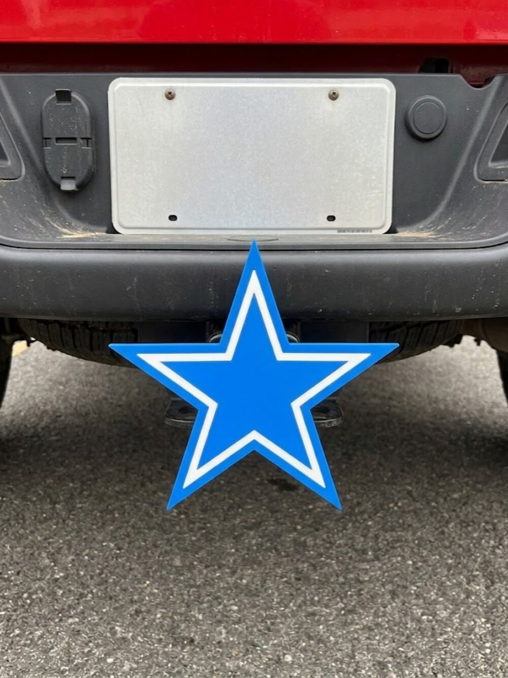 Dallas Cowboys Hitch Cover Trailer Plug Cap Football Fan Gift NFL Decor